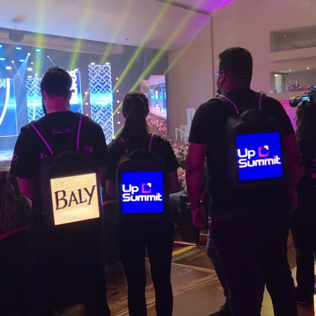 Mochila de LED